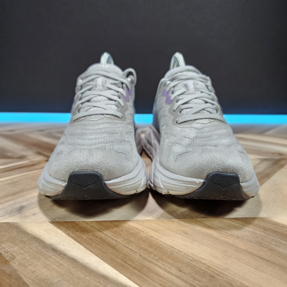 Hoka Arahi 6 Harbor Mist Silver Purple Women's Running Shoes Size 6 1123195-HMSL - Picture 4 of 13